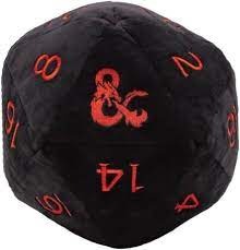 Dungeons and Dragons: Jumbo D20 Dice Plush UPI 18356